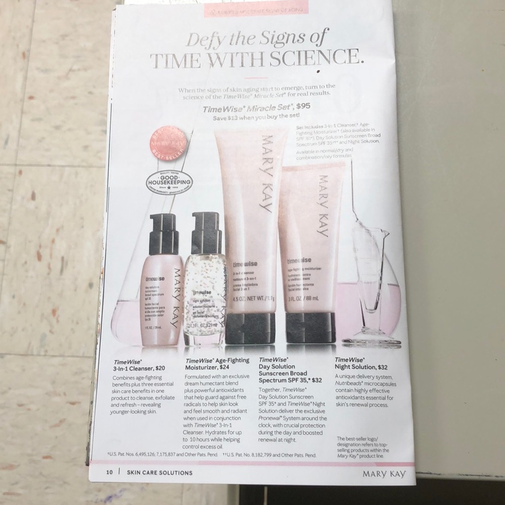 MaryKay facial product